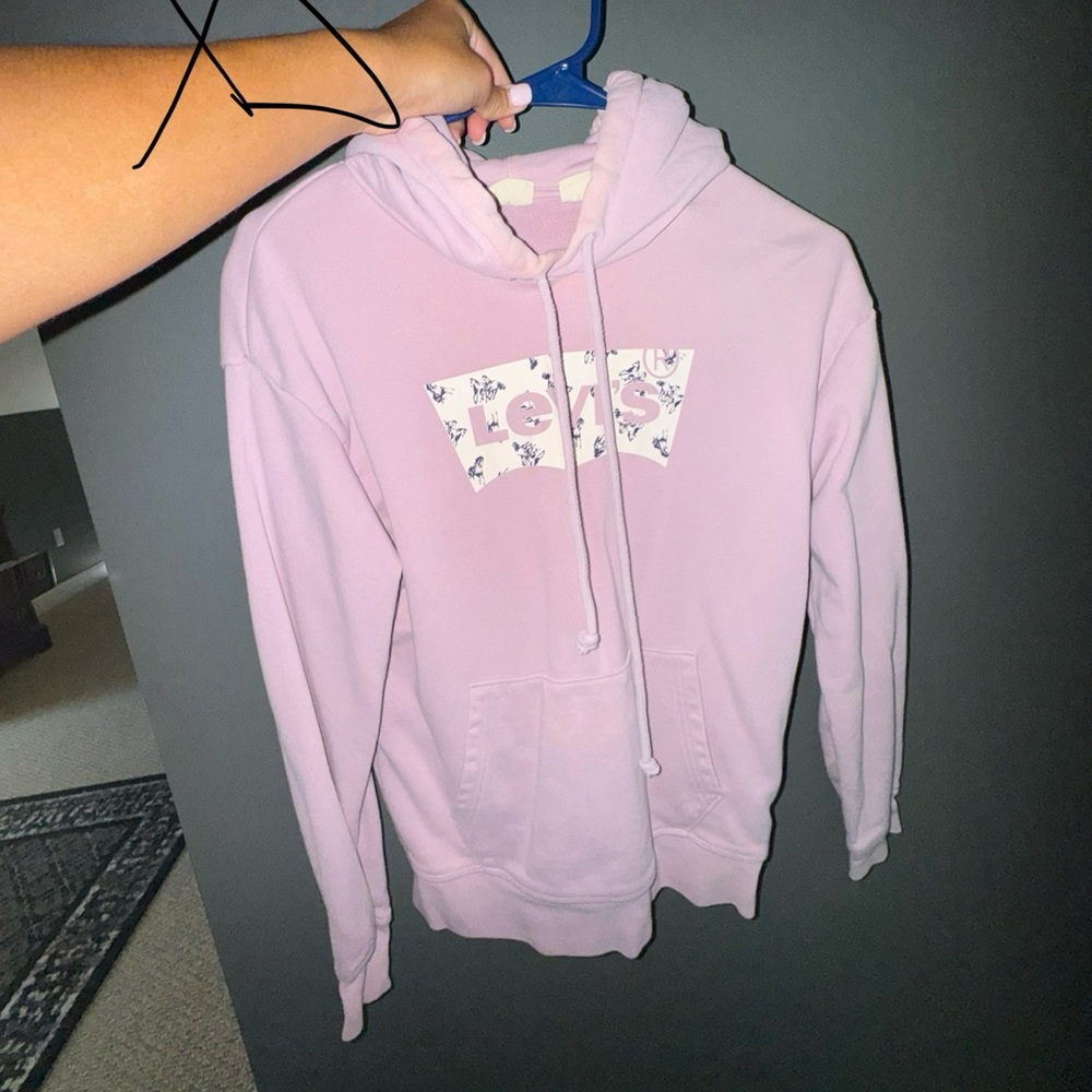 Levi's Light Pink/purple Women's Hoodie